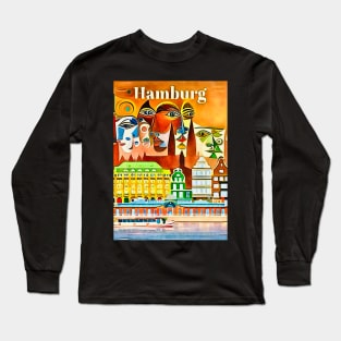 Hamburg, globetrotters Long Sleeve T-Shirt